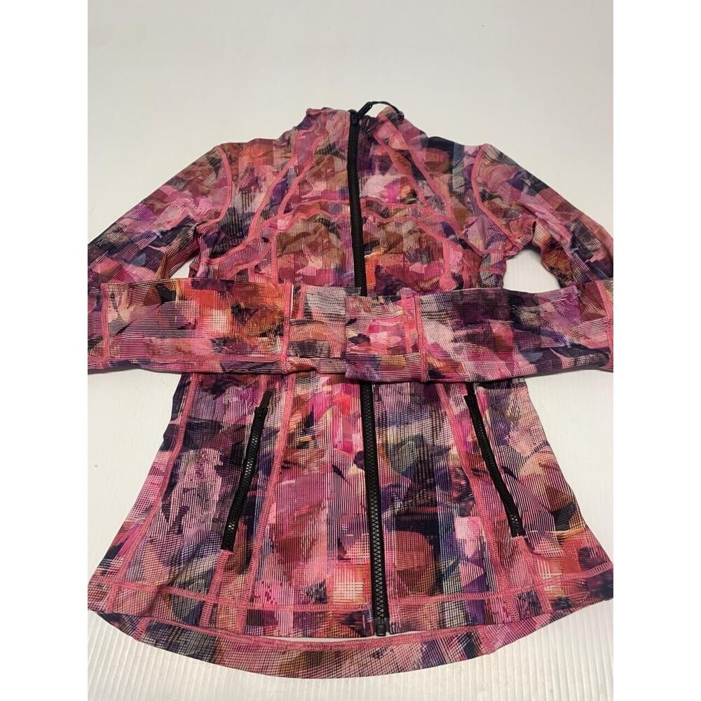 Lululemon Jacket Lightweight Full Zip Pink 6 Women's A38